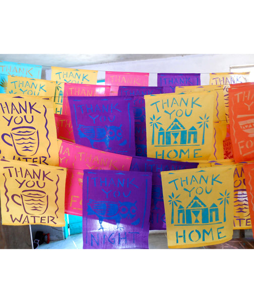 Thank You Flags; Set of 7