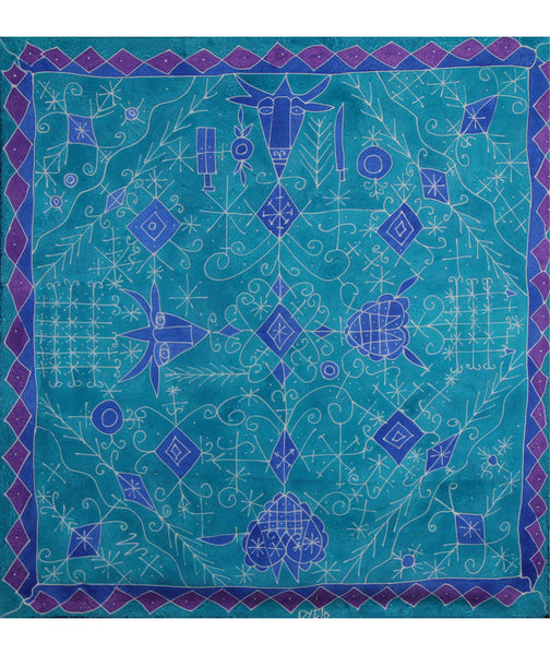 Veve Turquoise Square